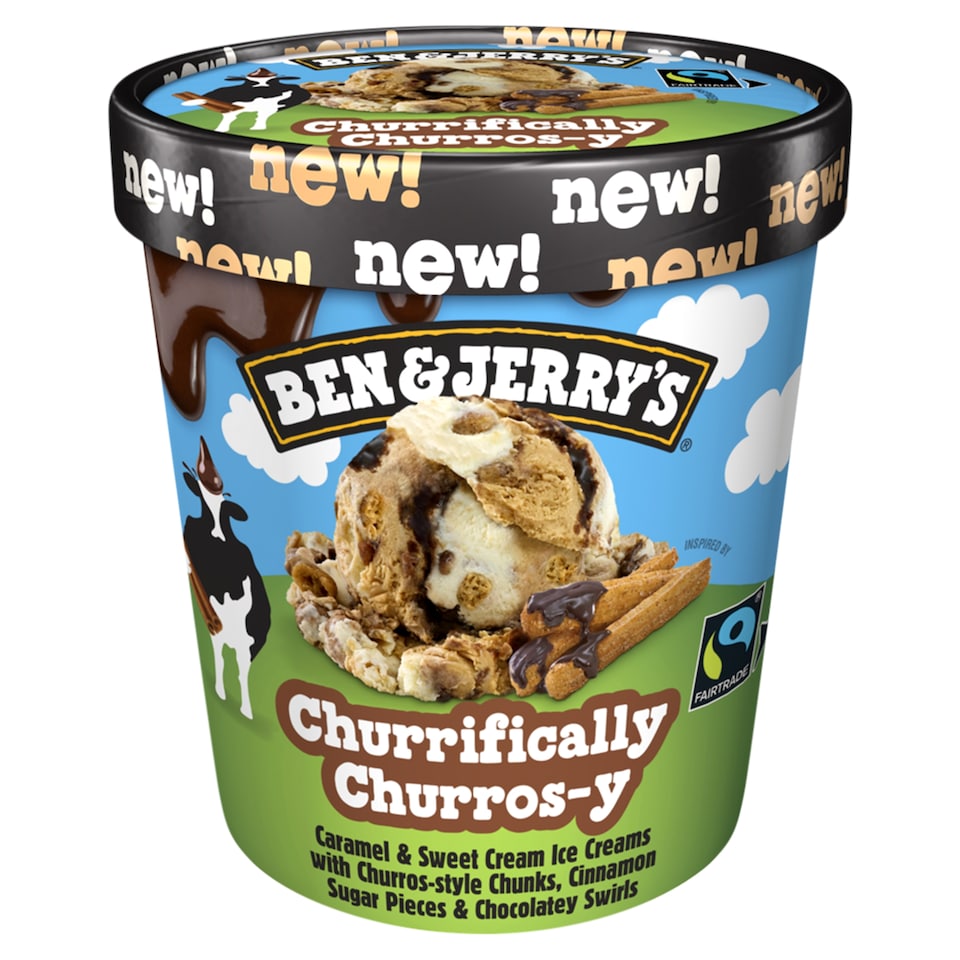 Obrázek 1 pro produkt Ben & Jerry's Churrifically Churros-y 465ml