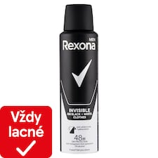 Rexona Men Invisible on Black + White Clothes Antiperspirant Spray 150 ml