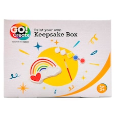 Go Create Paint Your Own Rainbow Keepsake Box