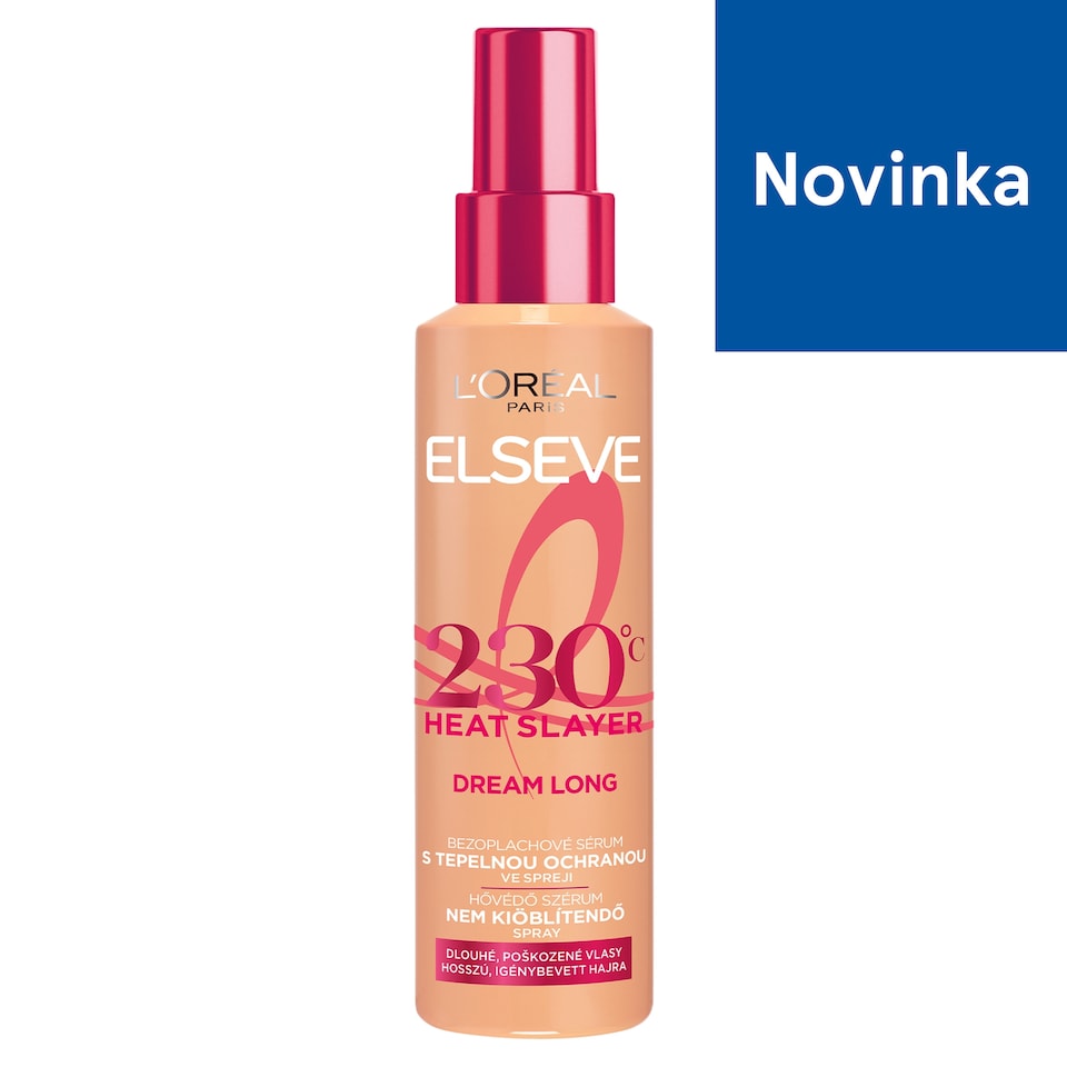 L'Oréal Paris Elseve Bezoplachové sérum s tepelnou ochranou v spreji 150 ml