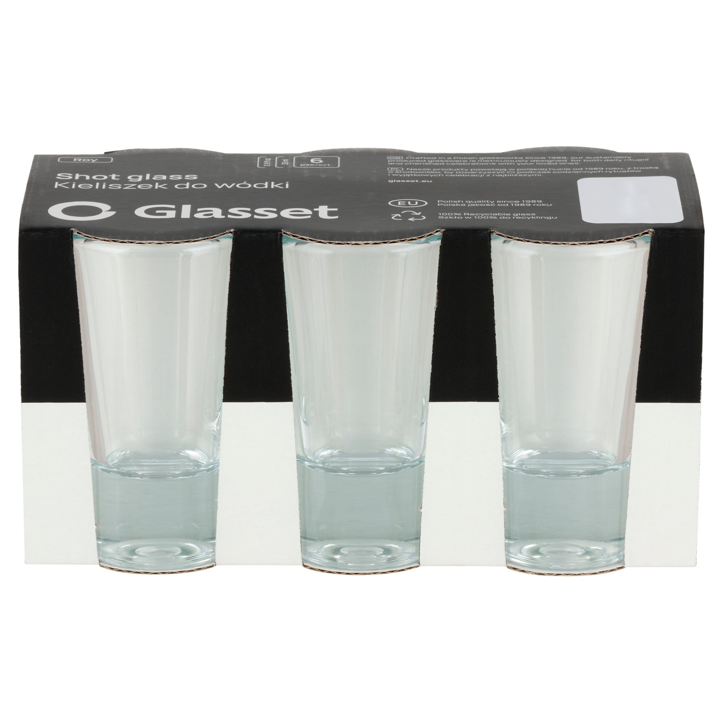 Glasset Shot Glass 25 ml 6 pcs