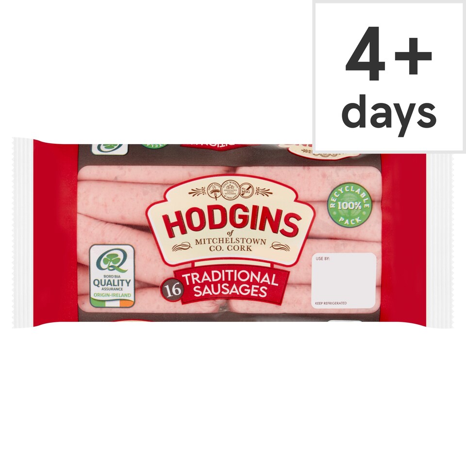 Hodgins Traditional Sausages 454G