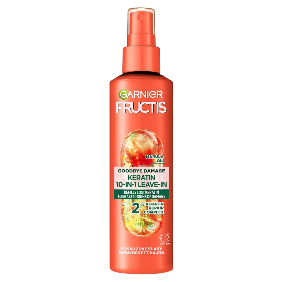 Garnier Fructis Goodbye Damage Keratin 10 -in-1 Leave-in Spray, 150 ml