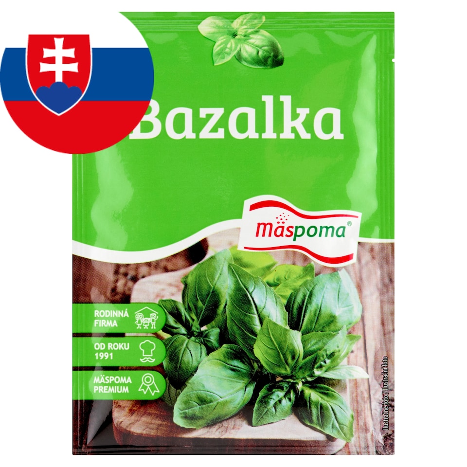 obrázok 1 z Mäspoma Bazalka sušená drvená 9 g
