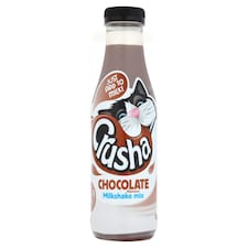 Crusha Chocolate Milkshake Mix 500Ml 20Servings