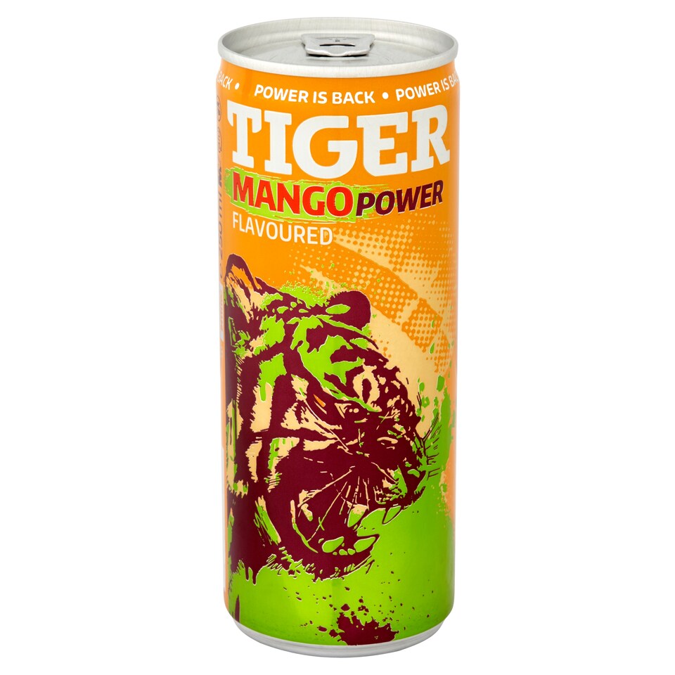Tiger Mango Power energetický nápoj 250 ml