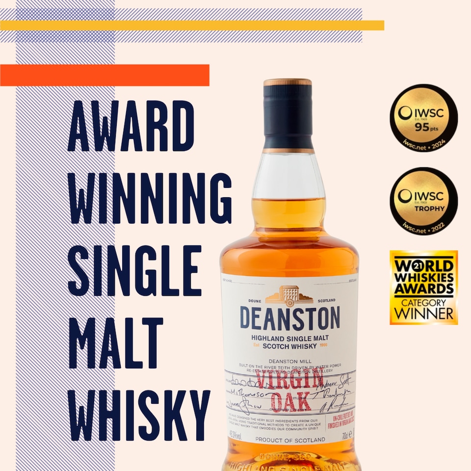 image 1 of Deanston Highland Single Malt Scotch Whisky - Virgin Oak 70cl