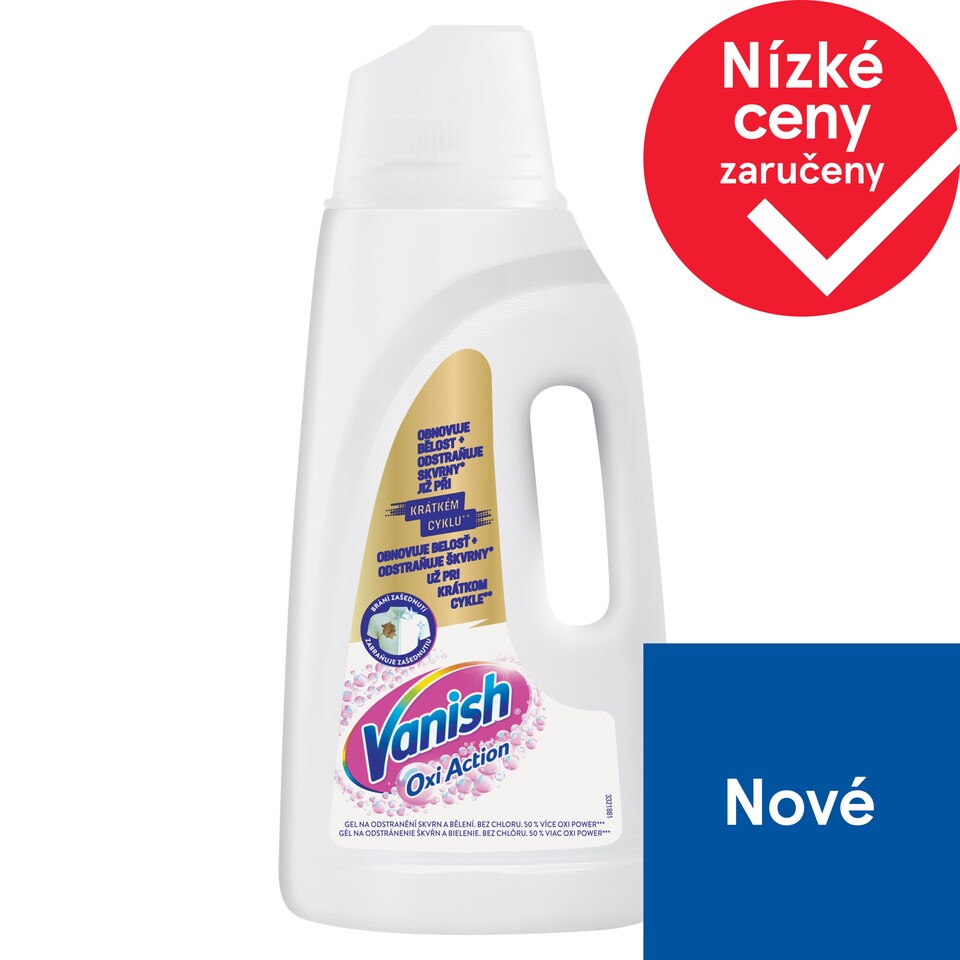 Vanish Oxi Action Gel na bělení a odstranění skvrn 2l