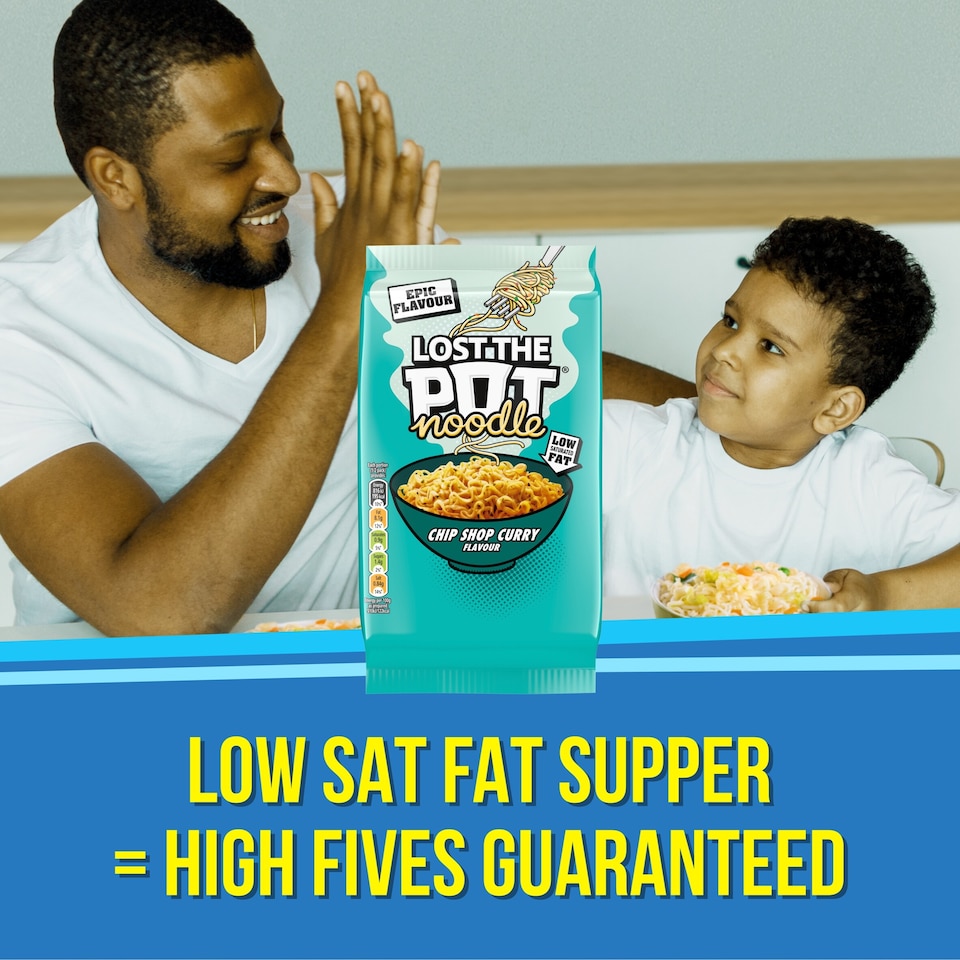 image 1 of Pot Noodle Lost the Pot Chip Shop Curry Instant Noodles 85g 