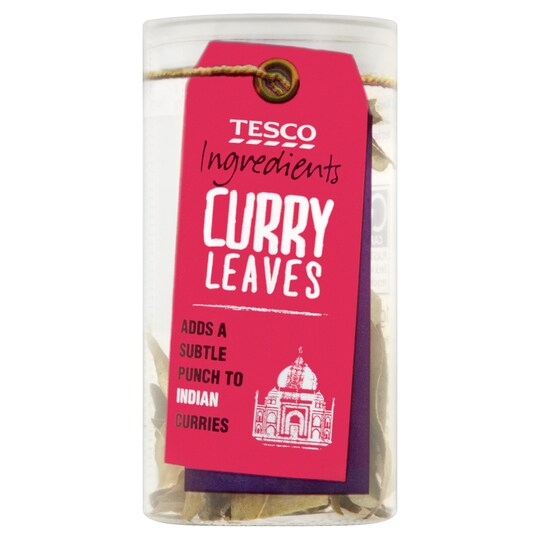 Tesco Ingredients Air Dried Curry Leaves 1G Tesco Groceries