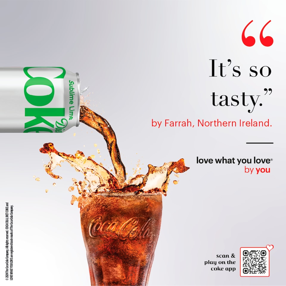 image 1 of Diet Coke Sublime Lime 8 x 330ml