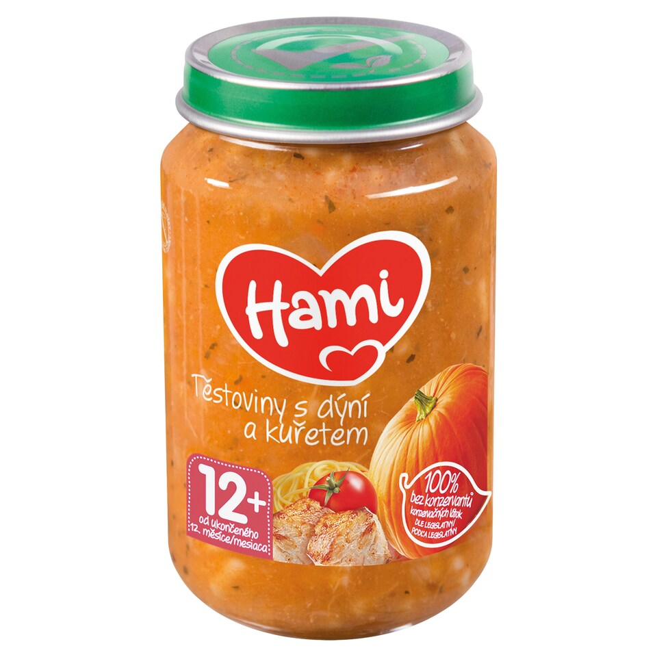 Hami Cestoviny s tekvicou a kuraťom 200 g