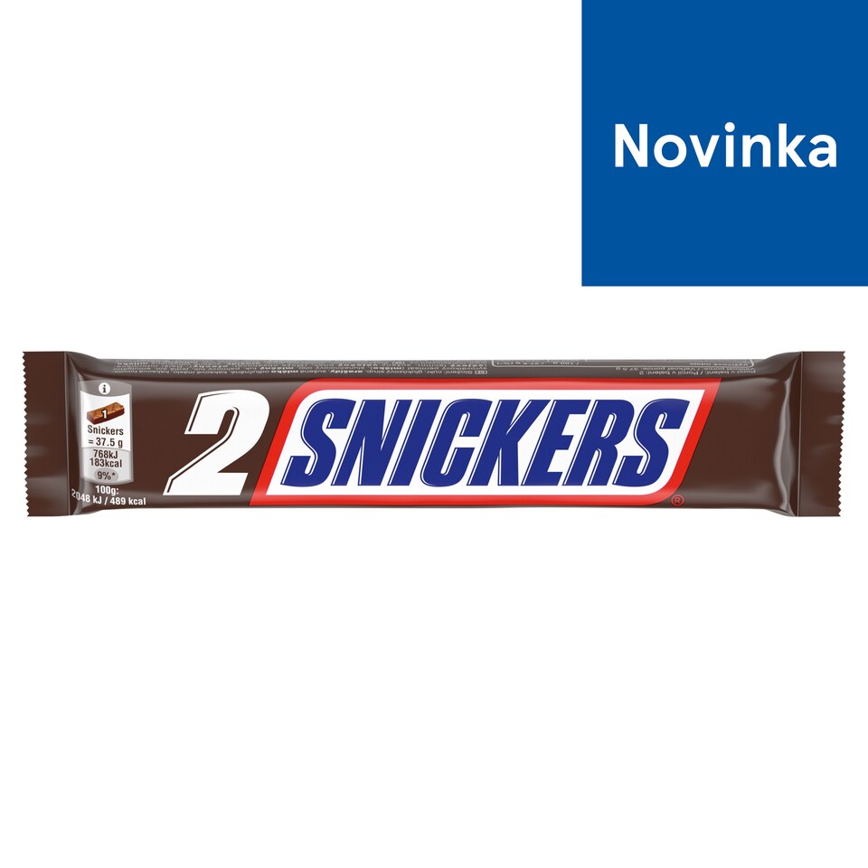 Snickers 2 x 37,5 g (75 g)