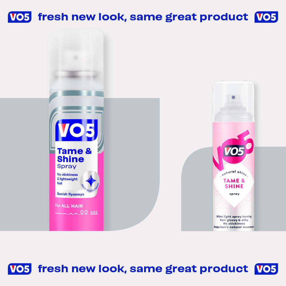 image 1 of Vo5 Smoothly Does It Tame & Shine Spray 100Ml