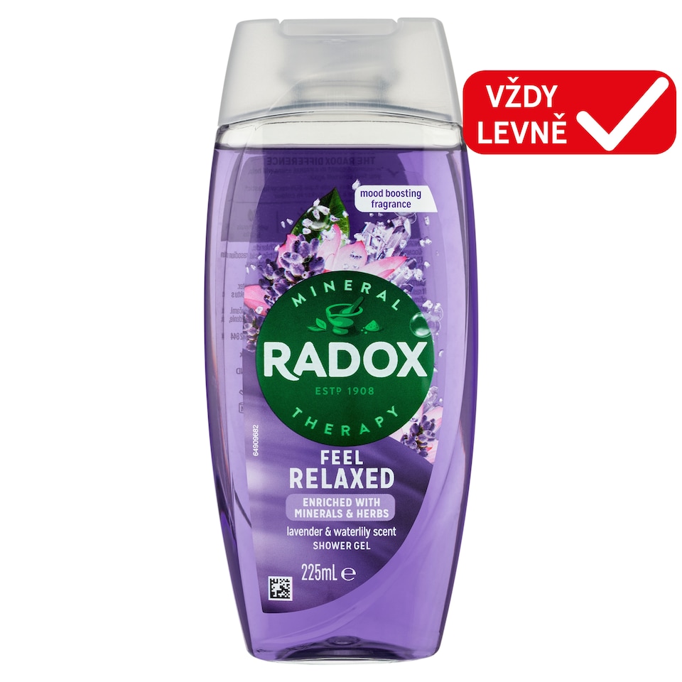 Obrázek 1 pro produkt Radox Feel Relaxed Sprchový gel 225ml