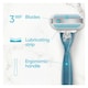 image 3 of Gillette Venus Smooth Women's Razor Blade Refills 4 Pack
