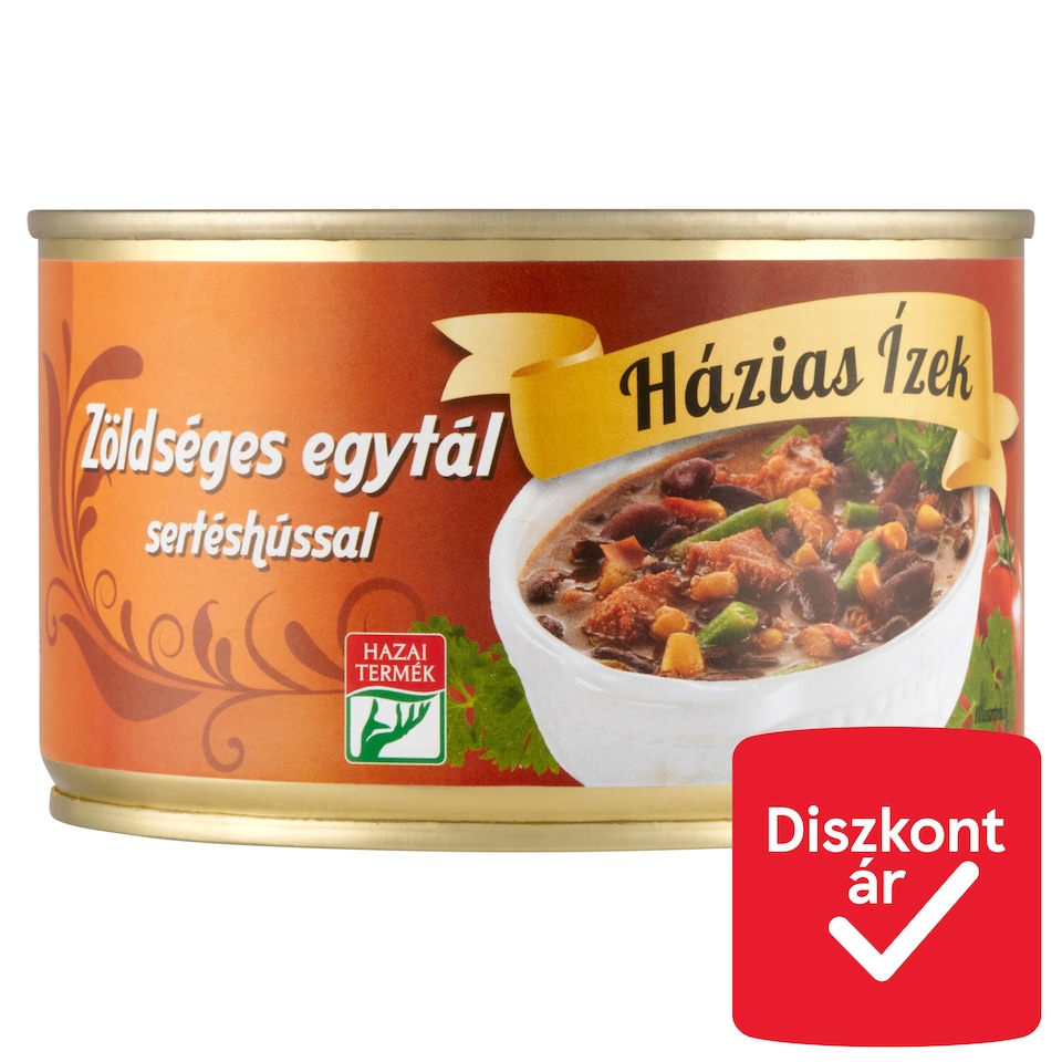 Házias Ízek zöldséges egytál sertéshússal 400 g  1. kép