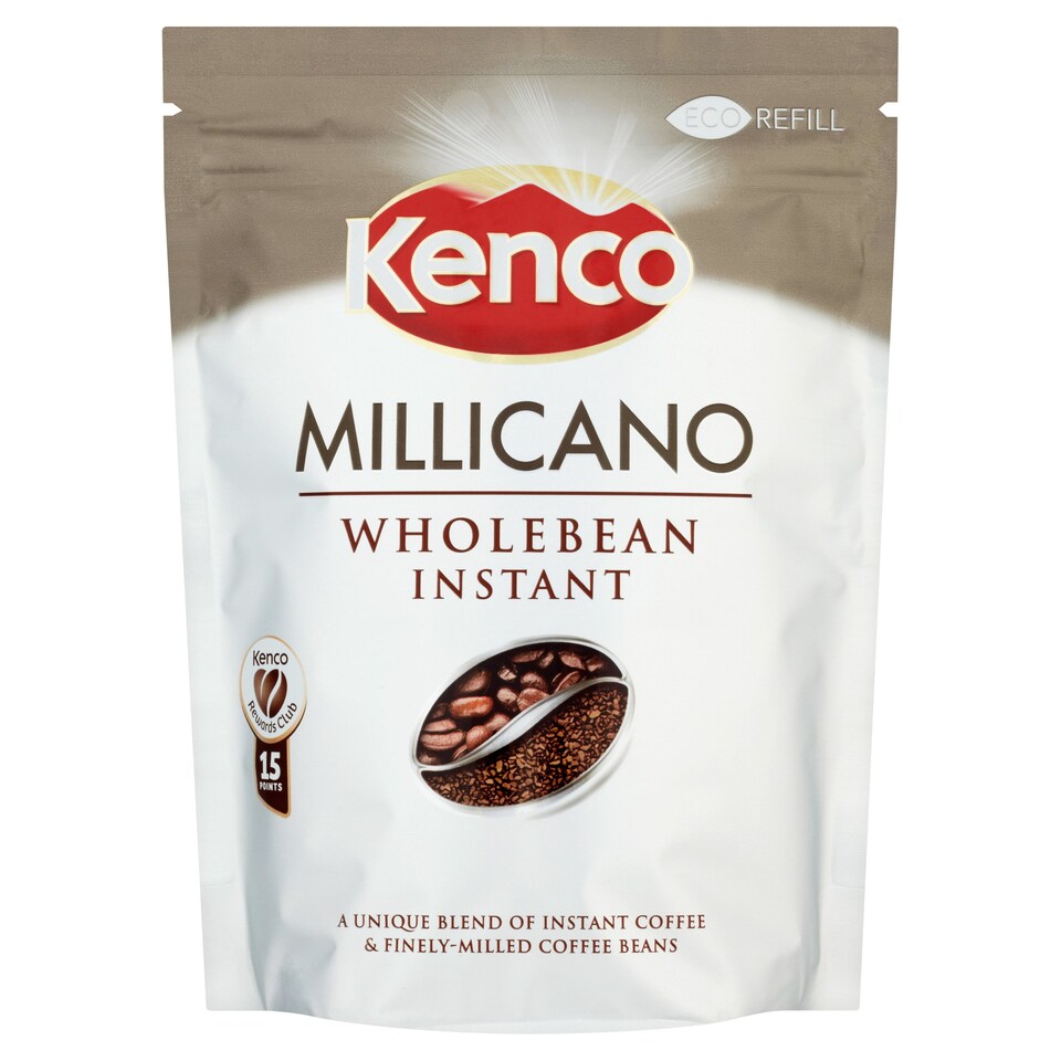 Kenco Millicano Whole Bean Instant Coffee Refill 85G