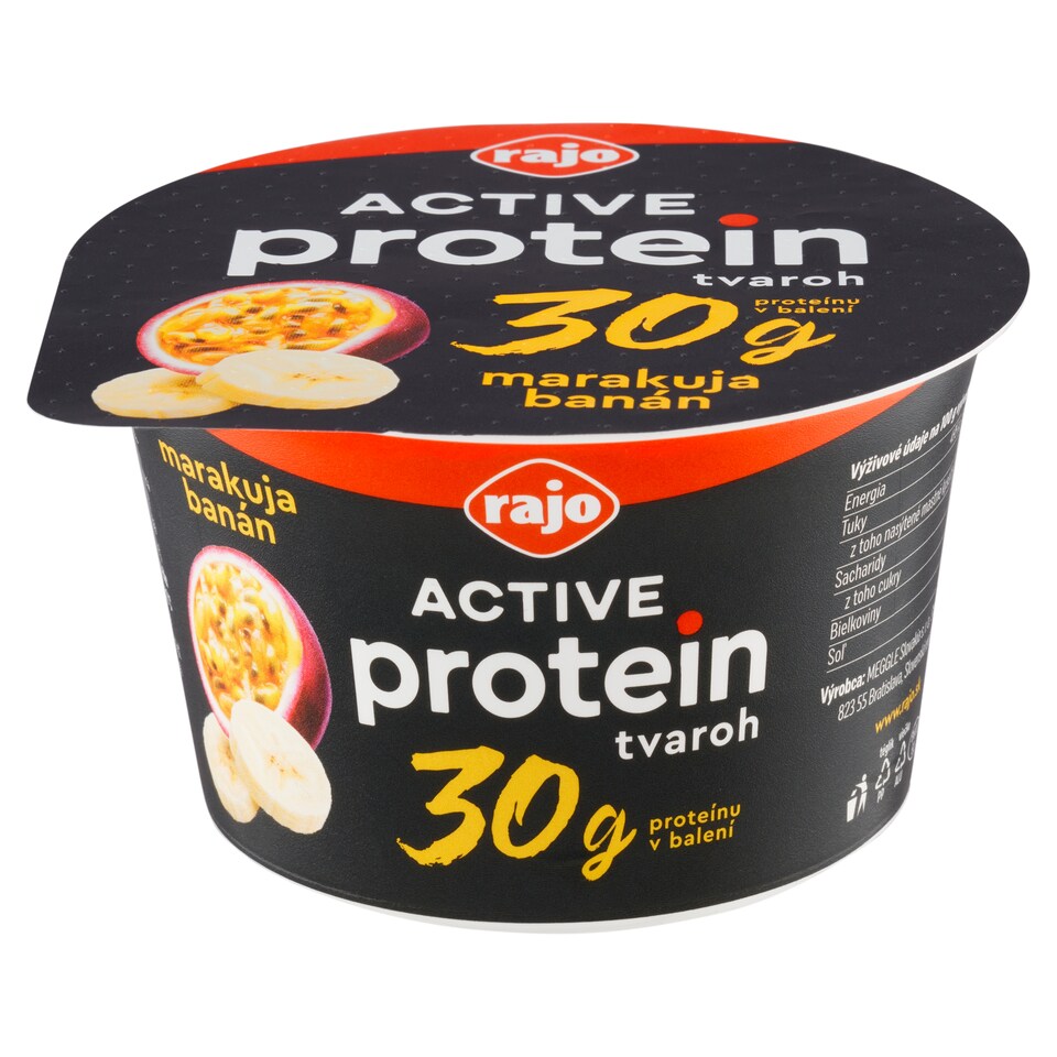 Rajo Active Protein Curd Passion Fruit Banana 200 g