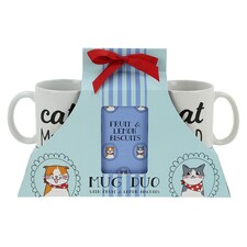 Dog / Cat Mug Duo