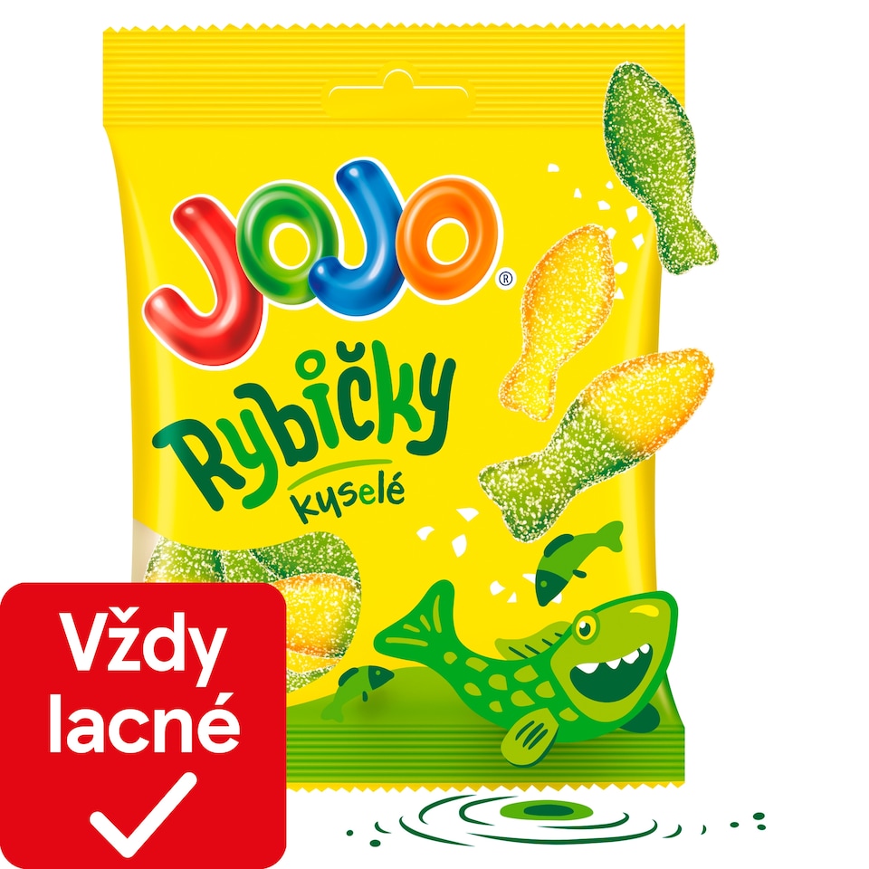 JOJO Sour Fish Jelly Candies 80 g