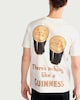image 2 of Guinness Pure Cotton Harp Print T-Shirt in Ecru