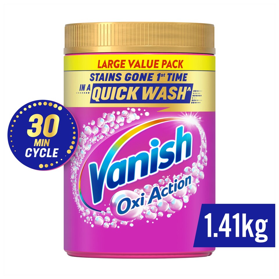 image 1 of Vanish Gold Stain Remover Powder 1.4Kg