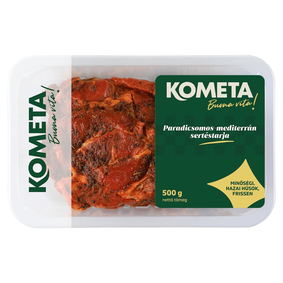 Kometa Sliced Hungarian Marinated Pork Spare Ribs 500 g