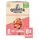 image 1 of Quaker Protein Porridge Sachets - Strawberries & Cream 8x42g