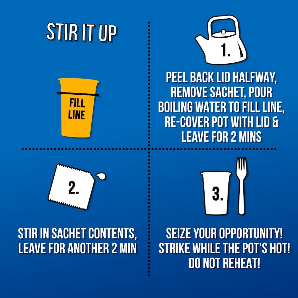 image 1 of Pot Noodle Original Curry Instant Noodles 90g