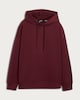 image 4 of F&F Active Hooded Sports Sweatshirt in Burgundy