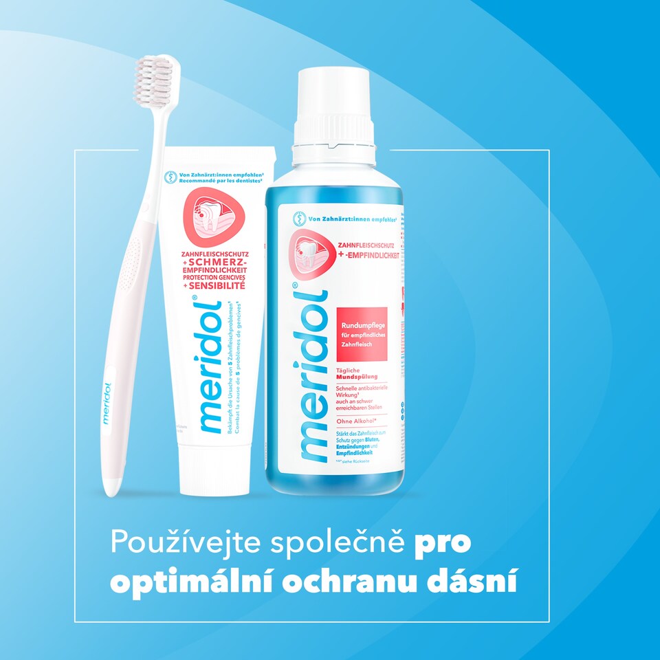 image 1 of meridol Complete Care Mouthwash 400 ml