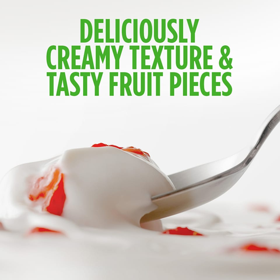 image 1 of Activia Vanilla No Added Sugar Fat Free Gut Health Yoghurt Multipack 4x115g