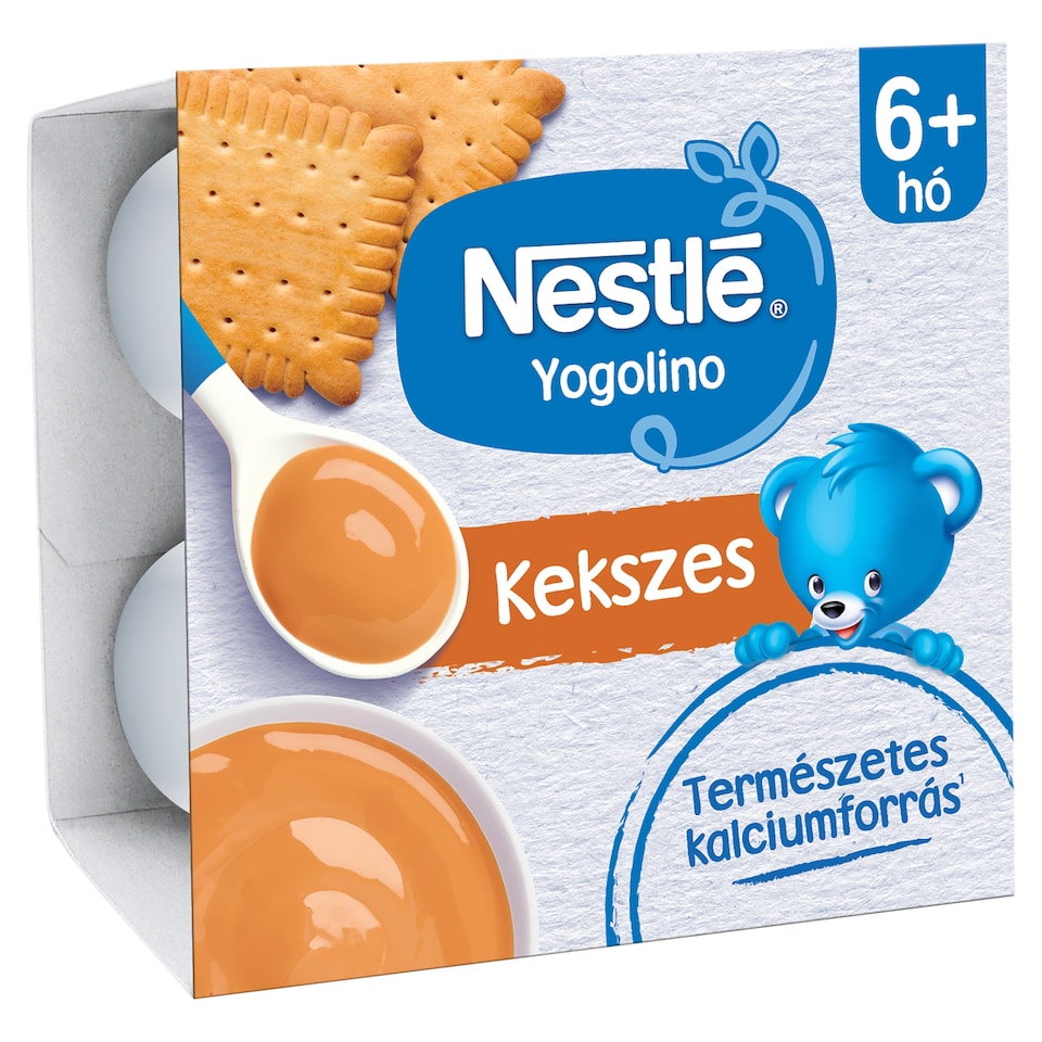 Nestlé Yogolino kekszes babapuding 6-36 hónapos korig 4 x 100 g (400 g)  1. kép