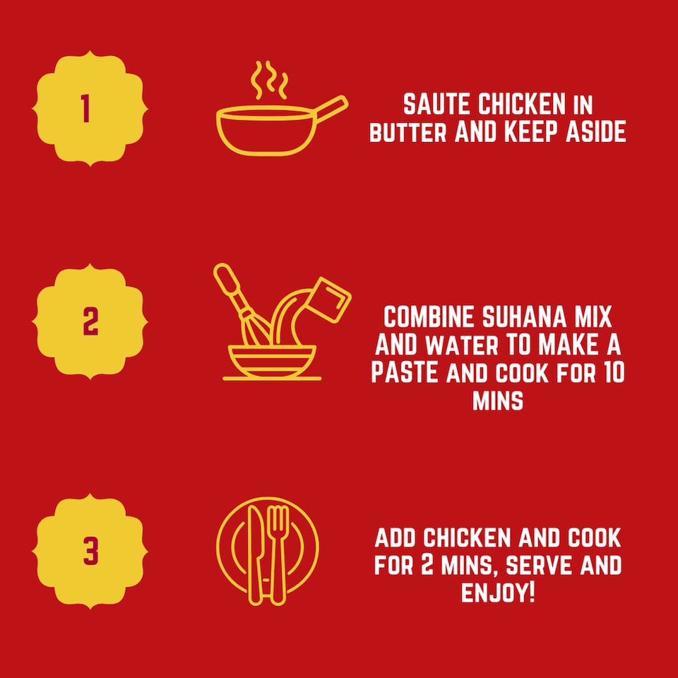 image 1 of Suhana Chicken Tikka Masala Spice Mix 80g