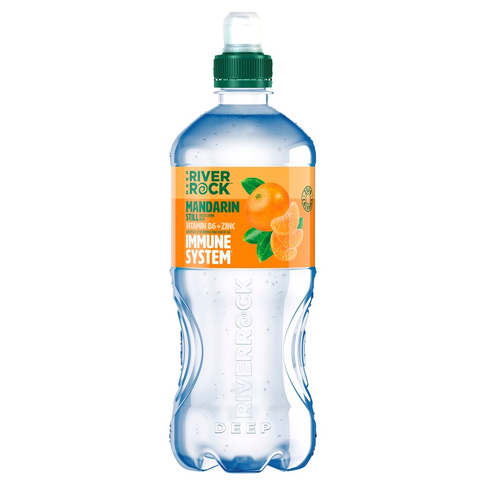 Deep River Rock Vitamin water B6 & Zinc Mandarin 750ml