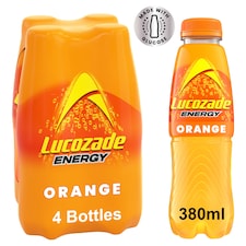 Lucozade Energy Orange 4 X 380Ml