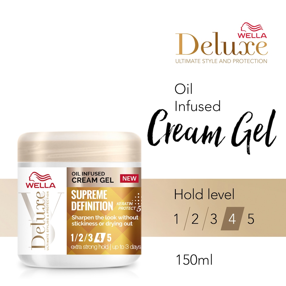 image 1 of WELLA DELUXE OIL INFUSED CREAM GEL 150ML