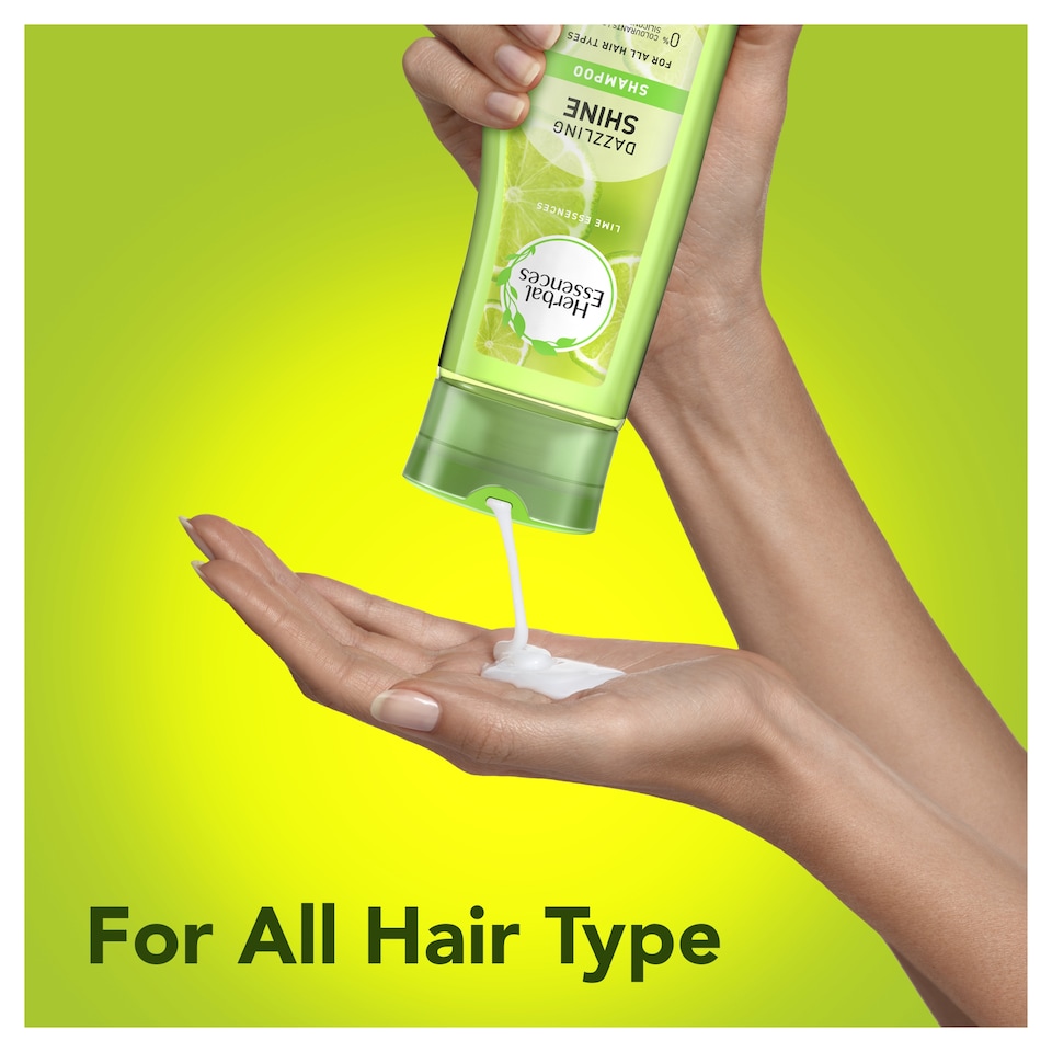 image 1 of Herbal Essences Dazzling Shine Shampoo - Lime Essences 400ml