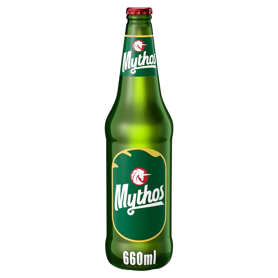 image 1 of Mythos Premium Greek Lager Beer Bottle 660ml