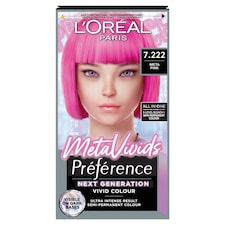 L'Oreal Preference Metavivids 7.222 Meta Pink Semi-Permanent Hair Dye