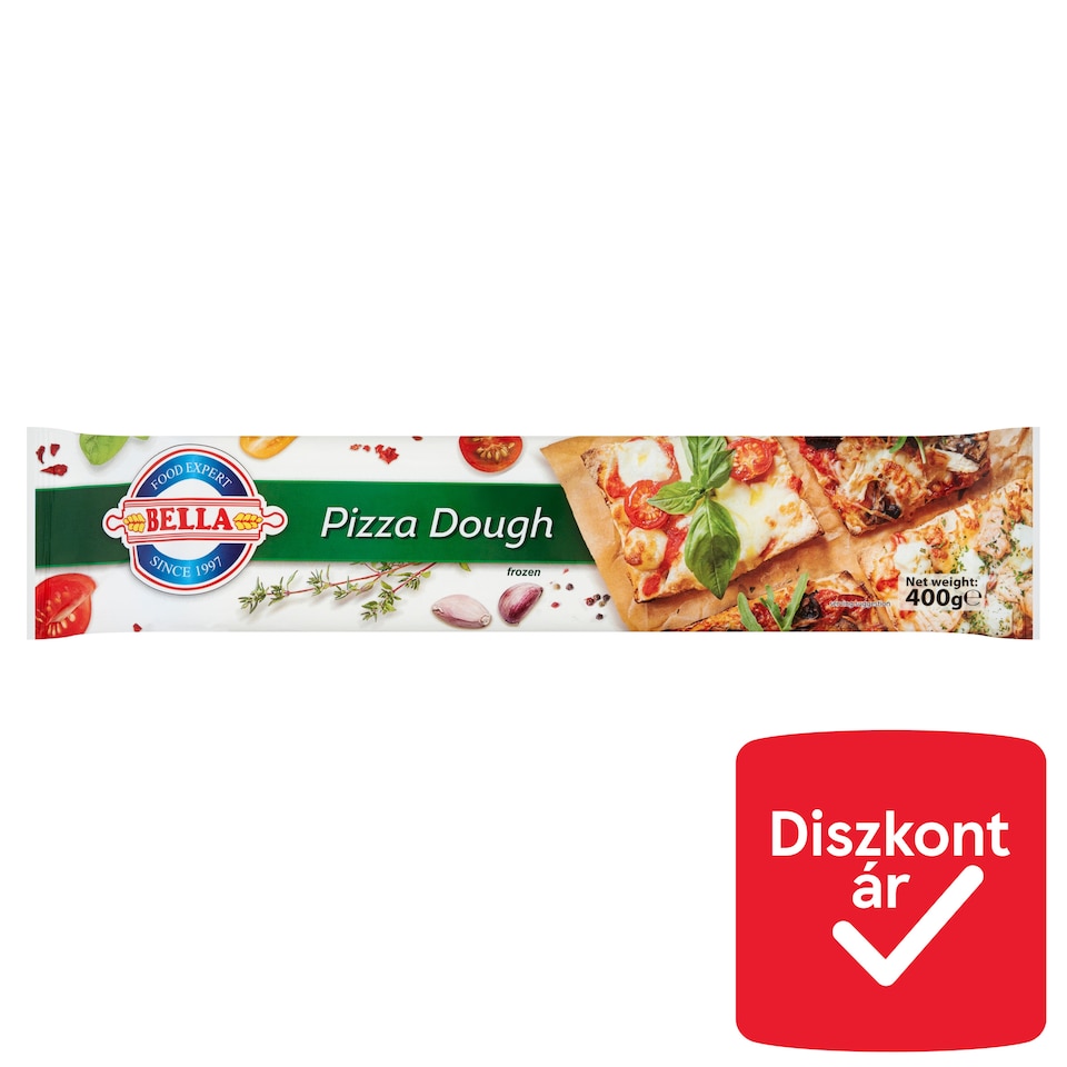 Bella gyorsfagyasztott készre nyújtott pizza tészta 400 g