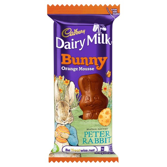 Cadbury Dairy Milk Choc Bunny Orange Msse 30g Tesco Groceries