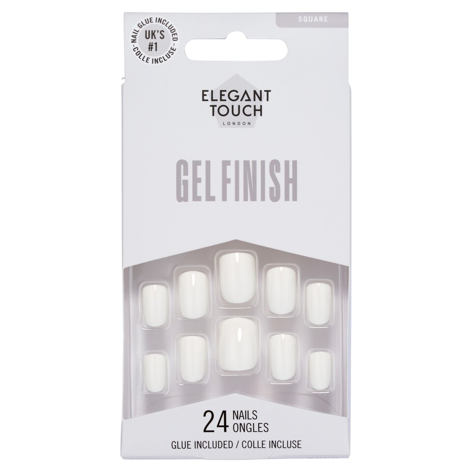 Elegant Touch Nails Cloud White