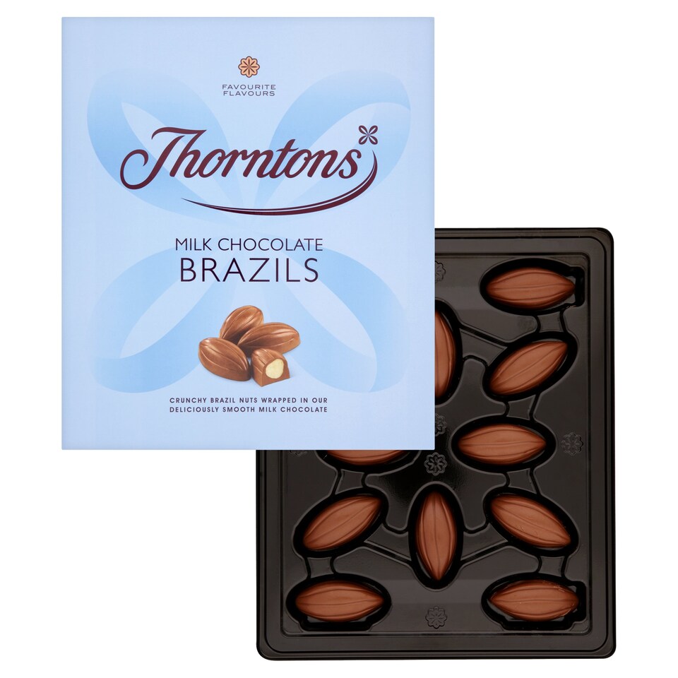 Thorntons Brazil Nuts Boxed chocs 138g Tesco Groceries