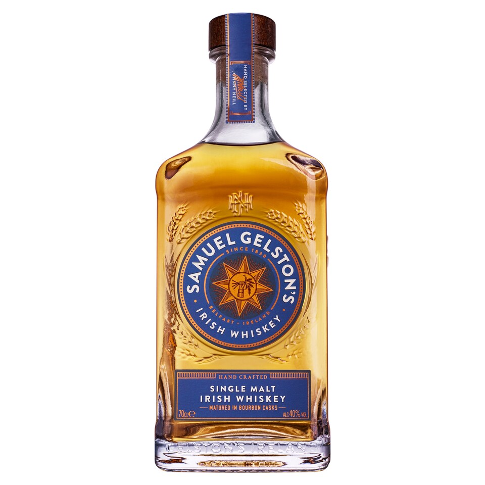 Gelston's Single Malt Irish Whiskey 70cl