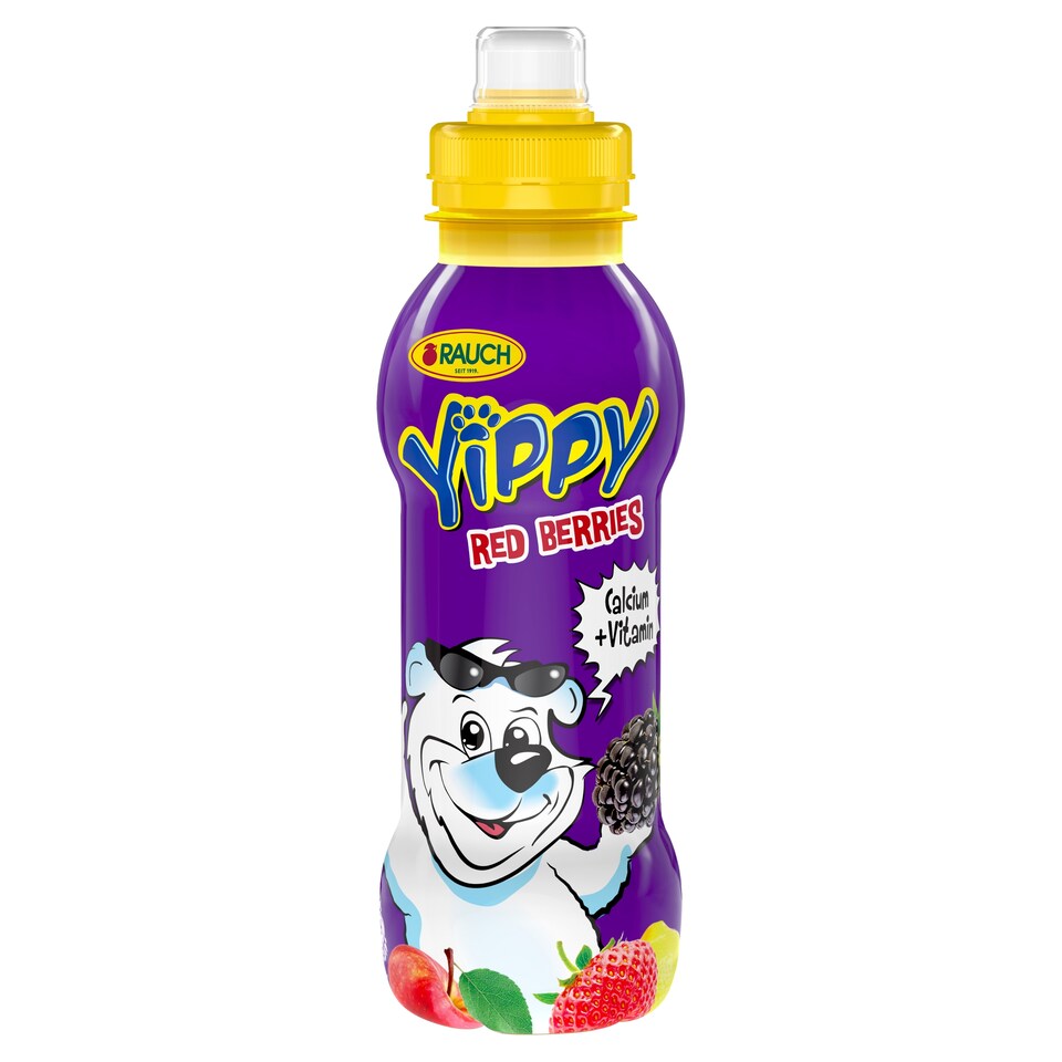 Rauch Yippy Mixed Fruit Drink with 5 Vitamins and Calcium 330 ml