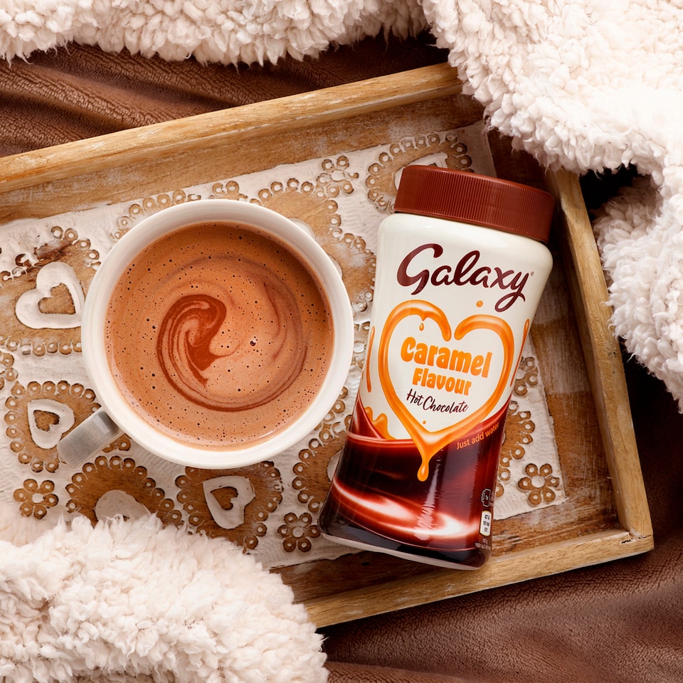 image 1 of Galaxy Caramel Flavour Hot Chocolate 275G 