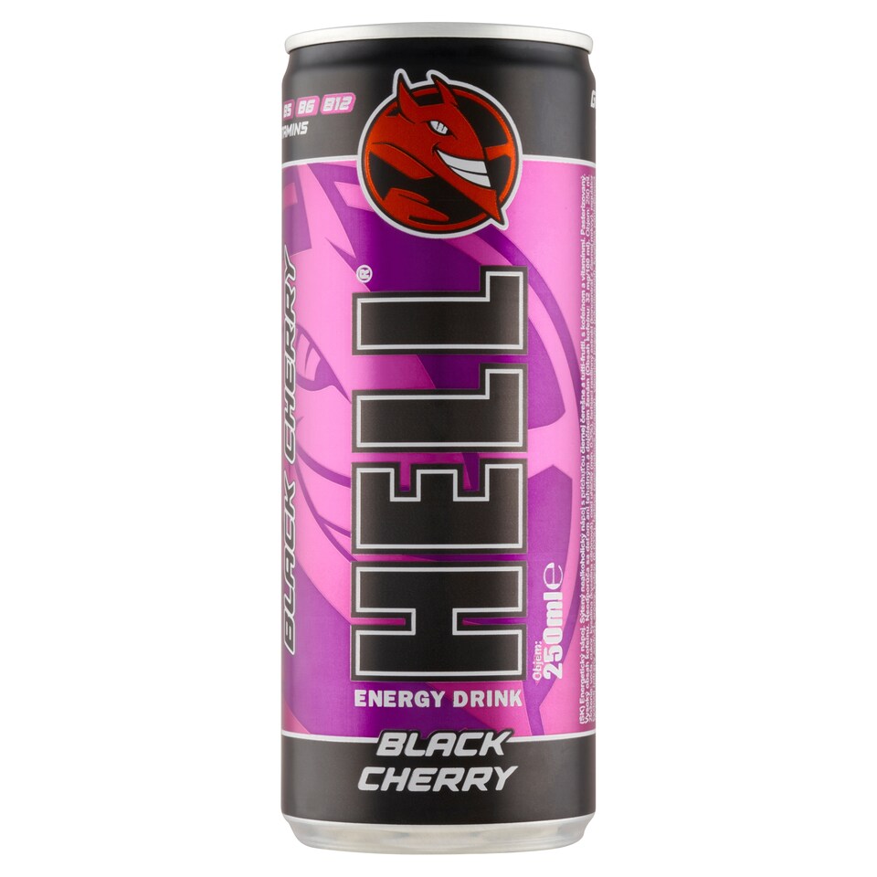 obrázok 1 z Hell Black Cherry energetický nápoj 250 ml