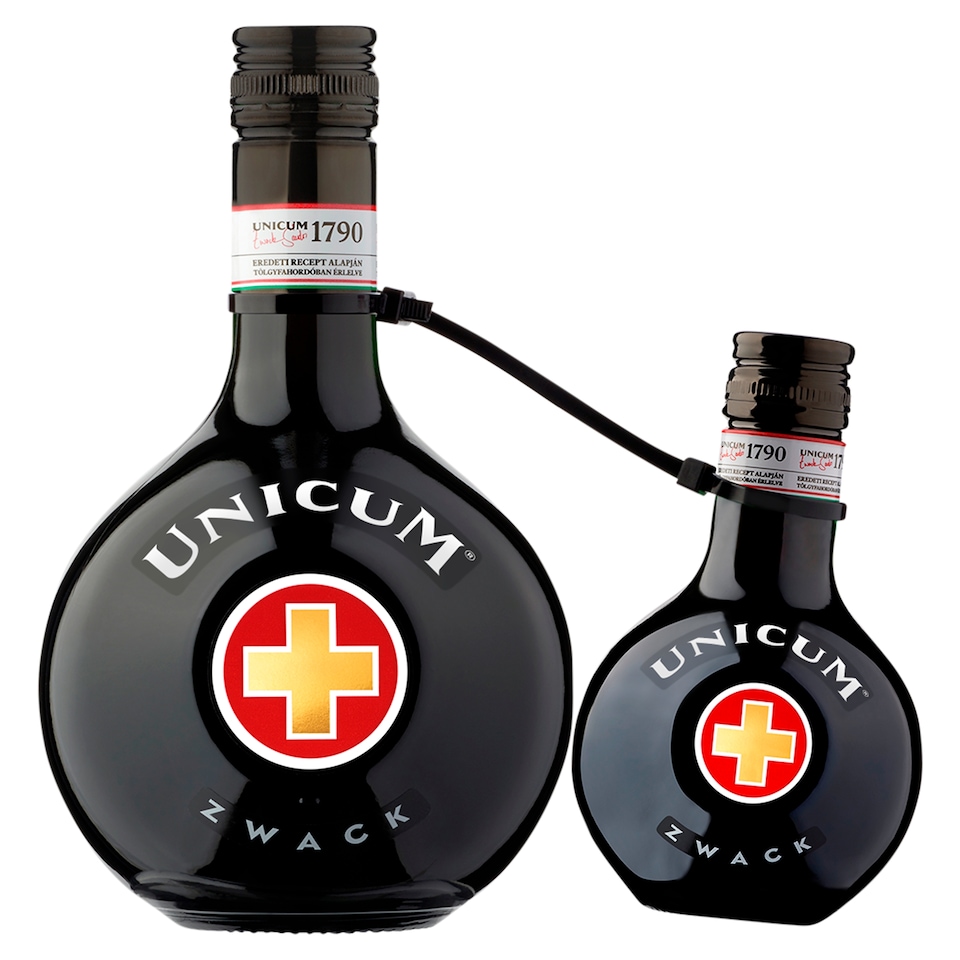 Zwack Unicum gyógynövénylikőr 40% 0,7 l + 0,2 l